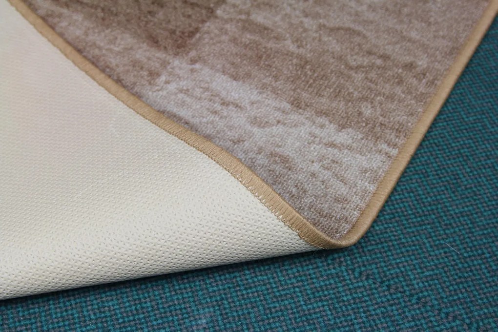 Associated Weavers, Protišmykový behúň na mieru Icona 33, šíre 80 cm, béžová, chodba / predsieň
