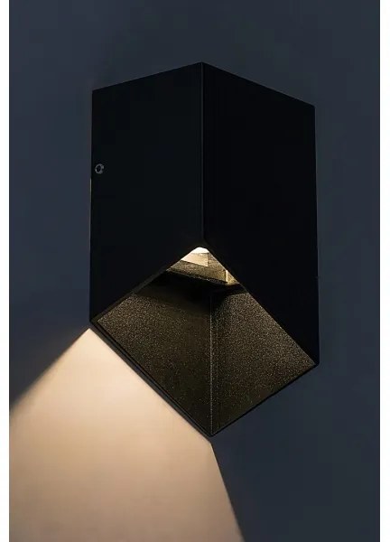 Rabalux 77049 - LED Vonkajšie nástenné svietidlo TILBURG LED/5W/230V IP54 čierna