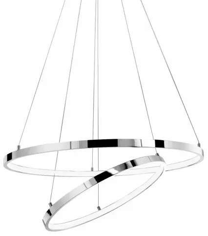 LED luster Aria 85W 60 chrome stmievateľné