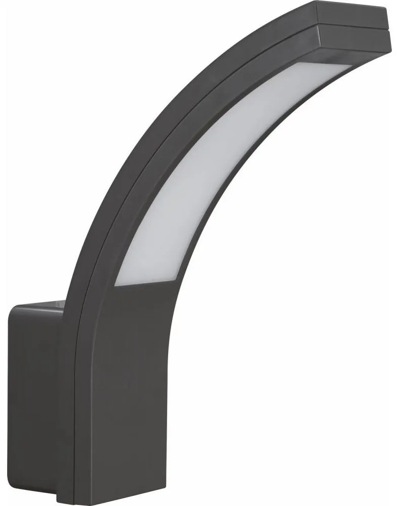 LED Vonkajšie nástenné svietidlo LED/15W/230V IP54 čierna