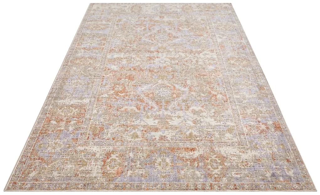 Nouristan - Hanse Home koberce Kusový koberec Cairo 105587 Port Said Cream Red – na von aj na doma - 120x170 cm