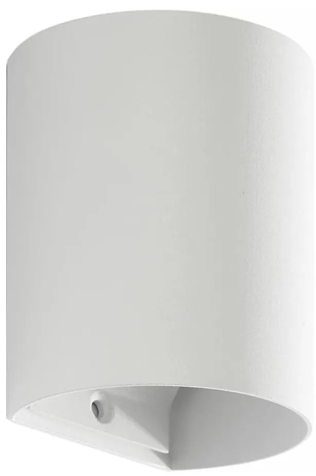 FARO 40522 - Nástenné svietidlo SOLE 1xGU10/8W/230V biela zaokrúhlený