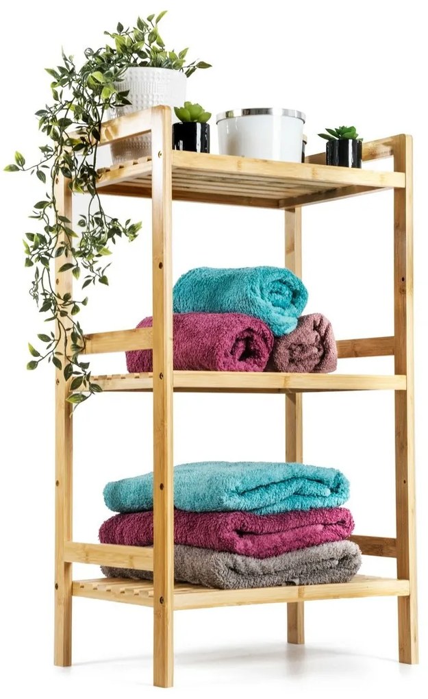 G21 Bambusová policová jednotka, 3 police, 3 poschodia