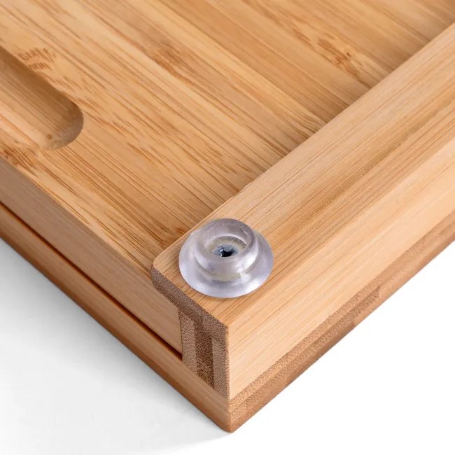 Servírovacia doska WARNA s príborom, bambusová