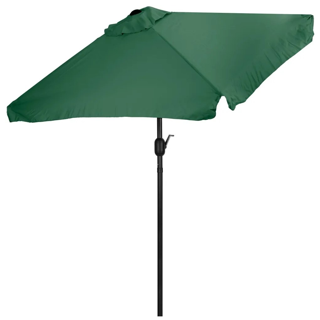 Záhradný slnečník DELISSA 200x140 cm zelený