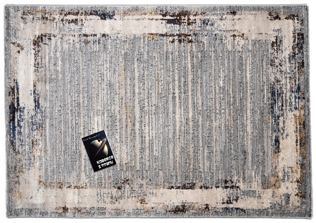 Medipa (Merinos), Kusový koberec Sirena 56064-210 Multi, 160x230, šedá, chodba / predsieň