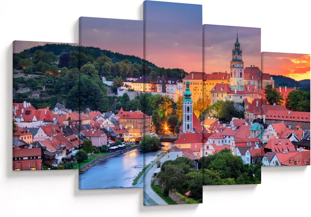 Obraz - Český Krumlov (150x105 cm)