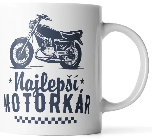 Sablio Hrnček Najlepší motorkár - 200 ml - espresso