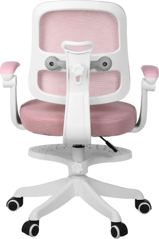 Detská rastúca stolička Neoseat JUNI 013 — látka, ružová