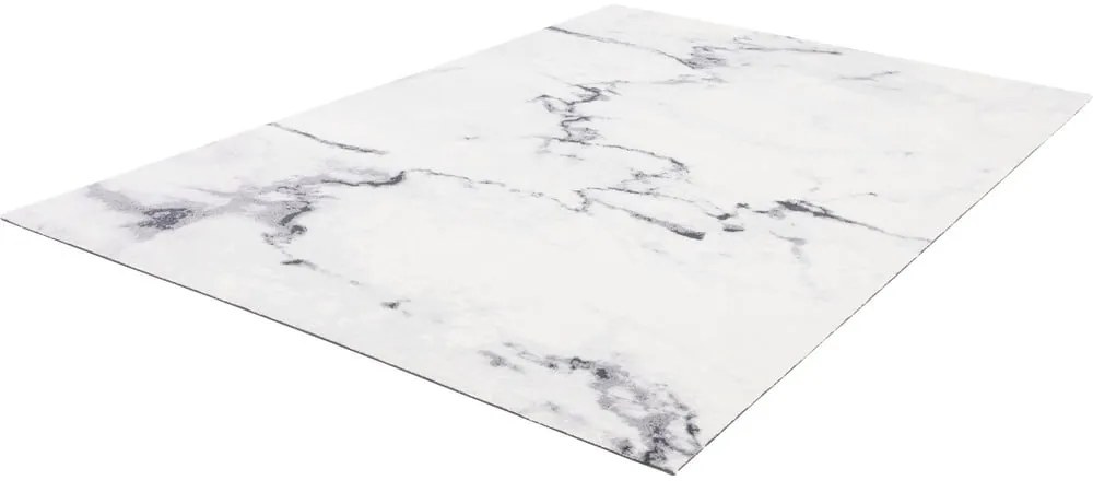 Krémovobiely vlnený koberec 133x180 cm Volakas – Agnella