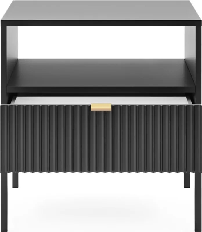 Nočný stolík Nova, černý