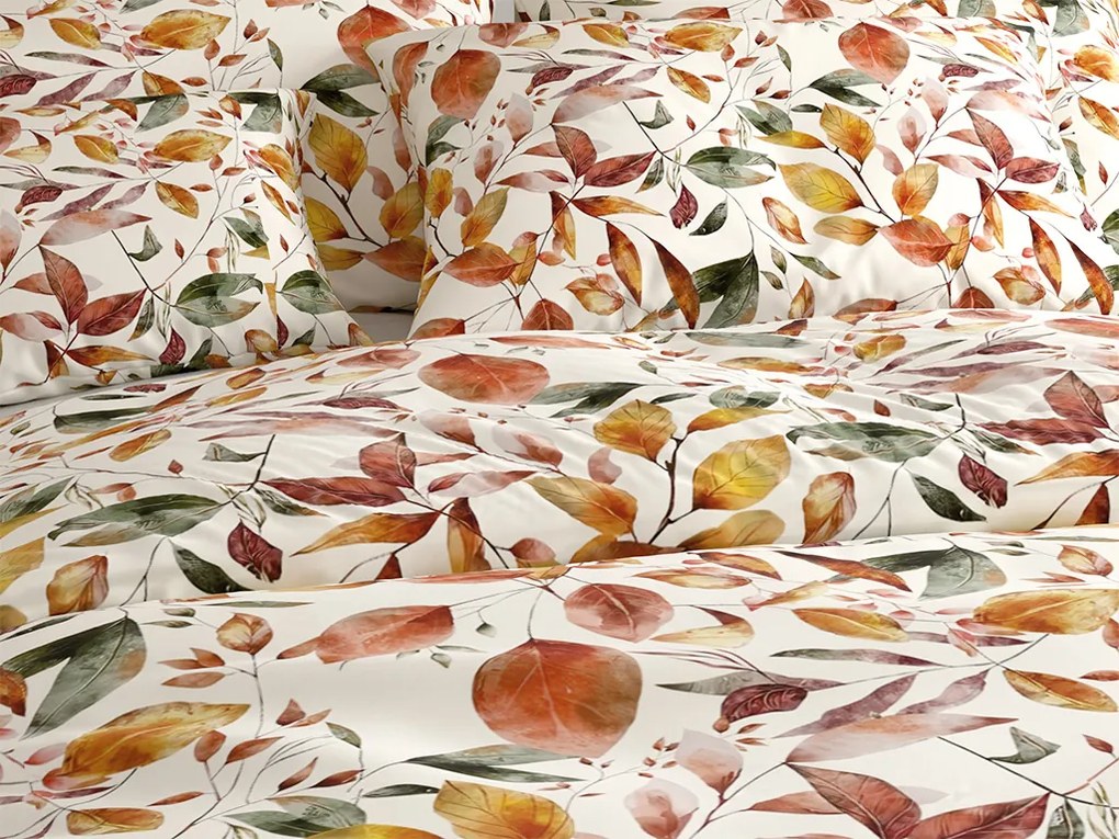 Obliečky z mikrovlákna AUTUMN LEAVES farebné Rozmer obliečky: 70 x 90 cm | 140 x 220 cm