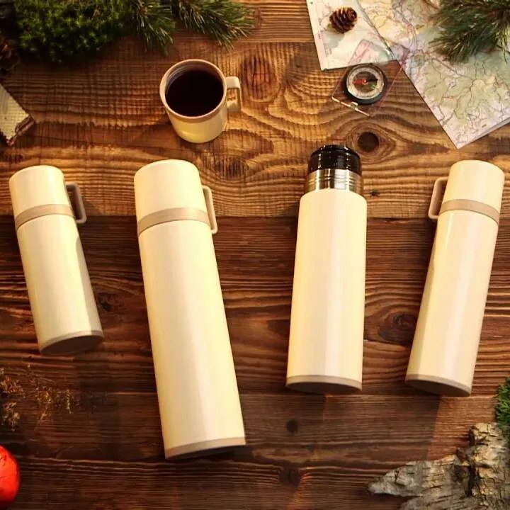 Tescoma Termoska s hrnčekom CONSTANT CREAM 1,0 l, nerez , 1 l