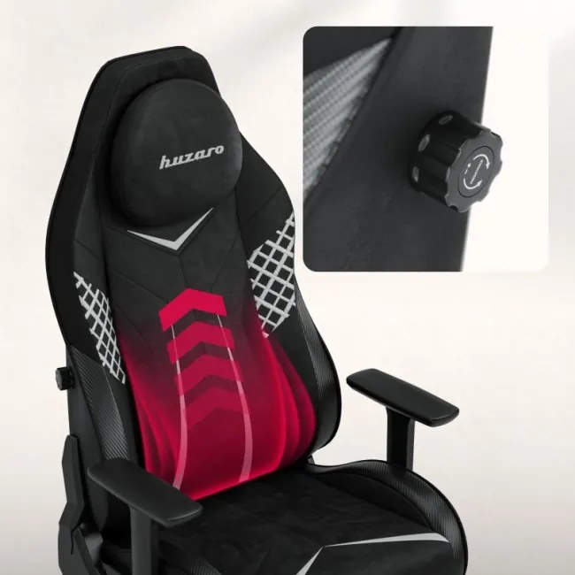 Zamatová herná stolička Force 8.3 Carbon Black