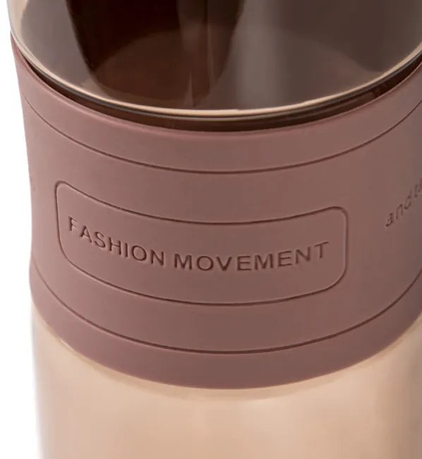 Fľaša POPPIE ružová 896182 600 ml