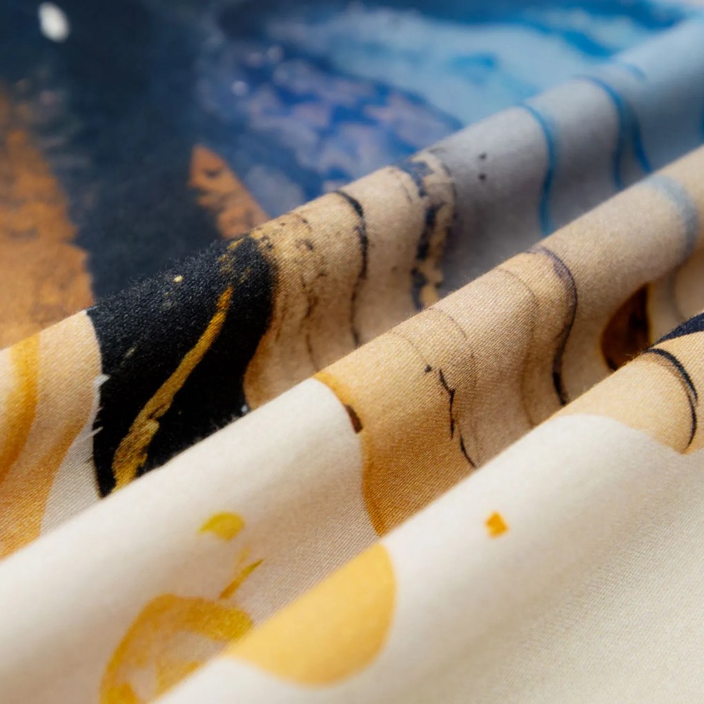 SATÉNOVÉ OBLIEČKY SATYNLOVE PREMIUM 200X200 CM, 2KS 50X70 CM VZOROVANÉ