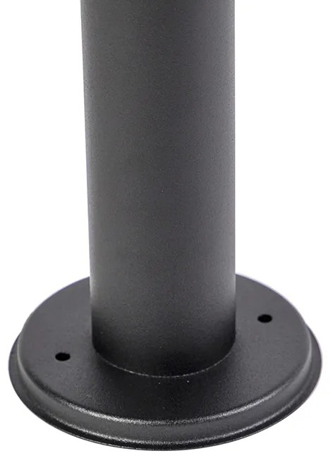 Inteligentná vonkajšia lampa čierna 50 cm IP44 vrátane Wifi ST64 - Gleam