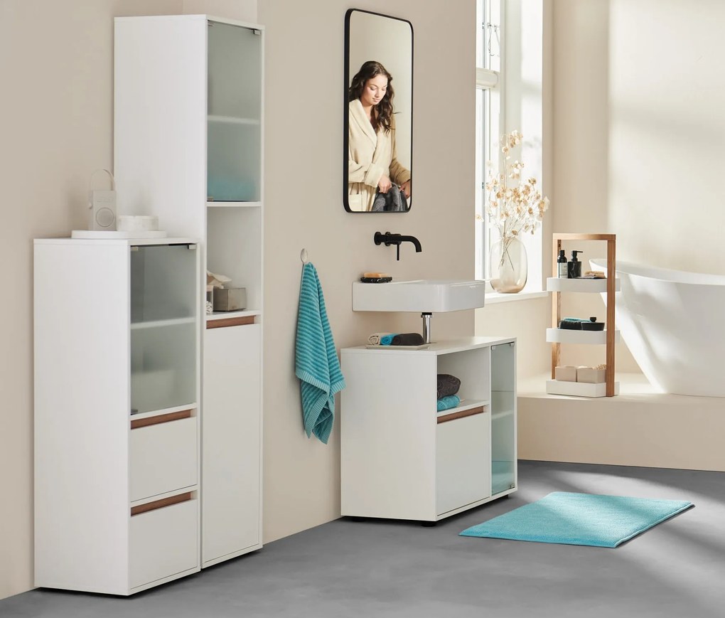 Skrinka pod umývadlo, kúpeľňa