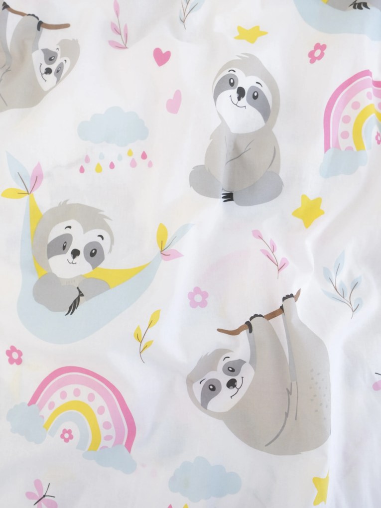 Bavlnená obliečka na vankúš Renforcé 50 × 70 cm – Leňochod