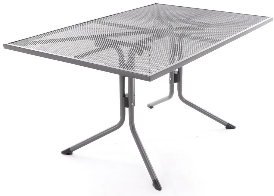 Záhradná stolová zostava Tito - 6 miest, sivá