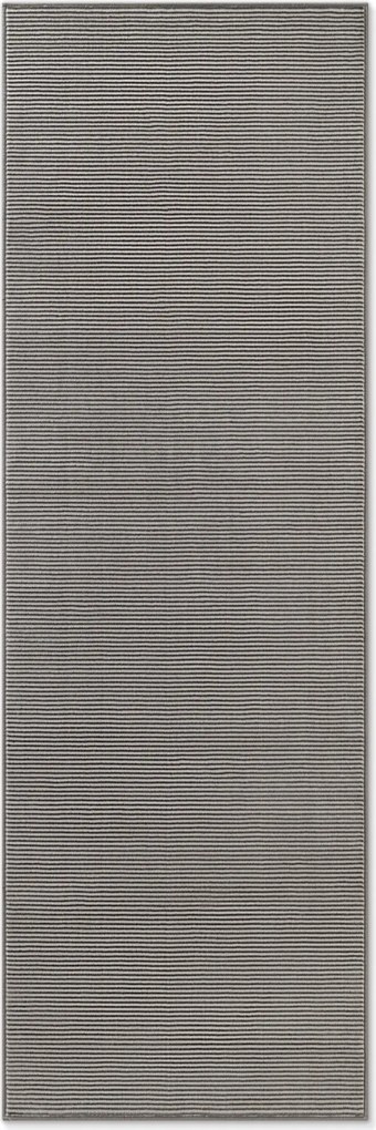 ELLE Decoration, Behúň Perles 106187 Cream Anthracite z kolekcie Elle, 80x240, šedá, obývacia izba