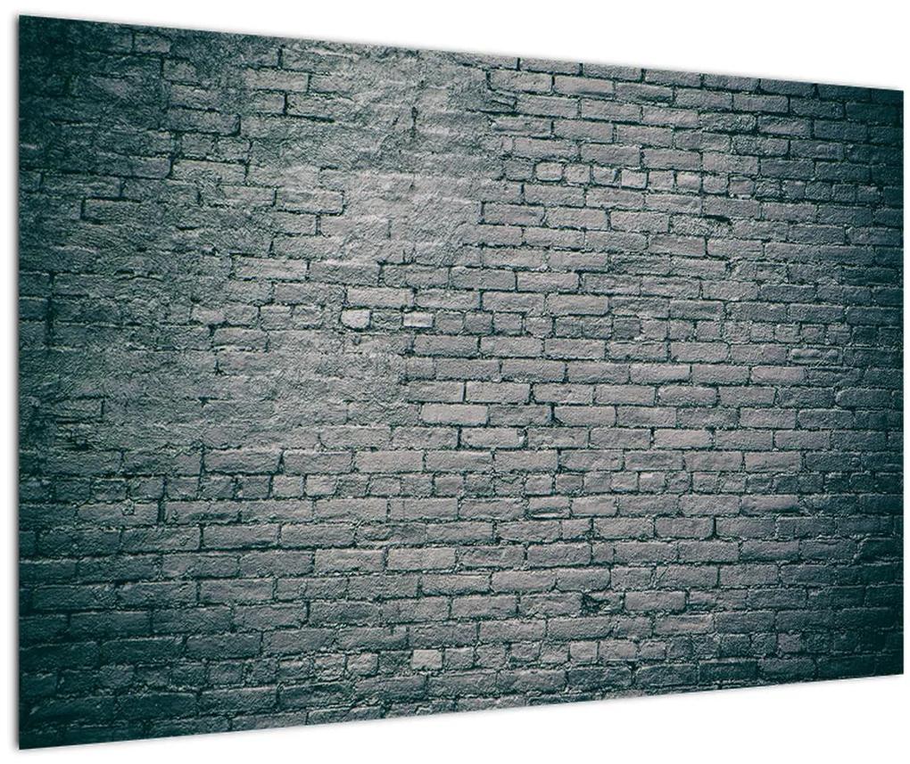 Obraz tehlovej steny (90x60 cm)