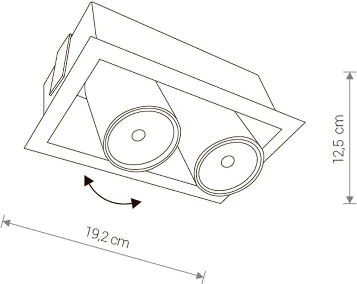 Svietidlo Nowodvorski EYE MOD WHITE II 8938