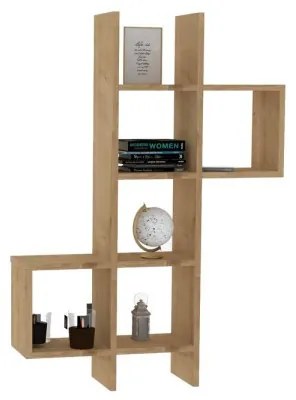 Nástenná polica KENO dub safírový