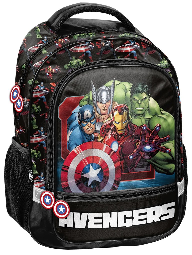 Paso Školský batoh dvojkomorový Avangers
