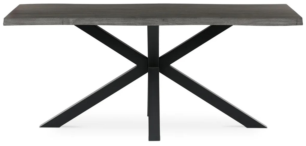 Jedálenský stôl 180 x 90 cm, sivý dub