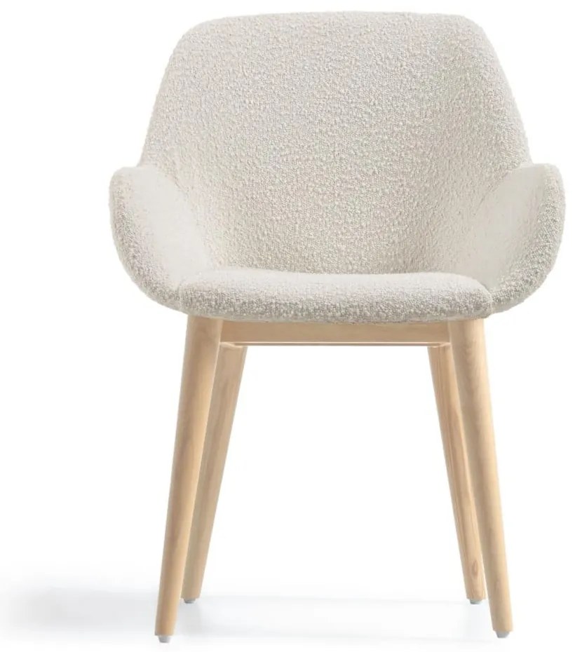 Biela jedálenská stolička Konna – Kave Home