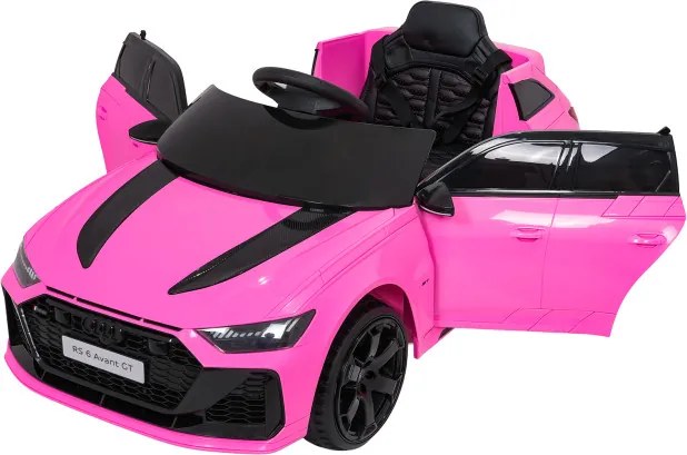Elektrické autíčko Audi RS6 Avant GT ružové