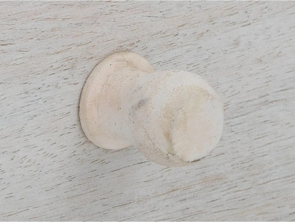 Biela šatníková skriňa z mangového dreva 100x175 cm Rana – Støraa