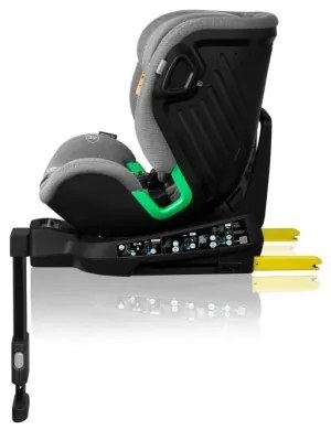 Lionelo - Autosedačka s otočnou základňou HARMONY i-Size 40-150 cm čierna/šedá