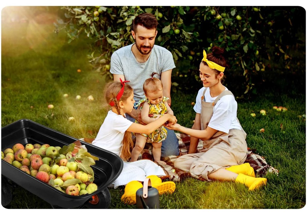 Záhradný vozík sklápač 75L Humberg 4872