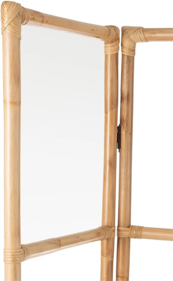 Prírodný ratanový stojan na uteráky Ellen Rattan Natural - 68*30*175 cm