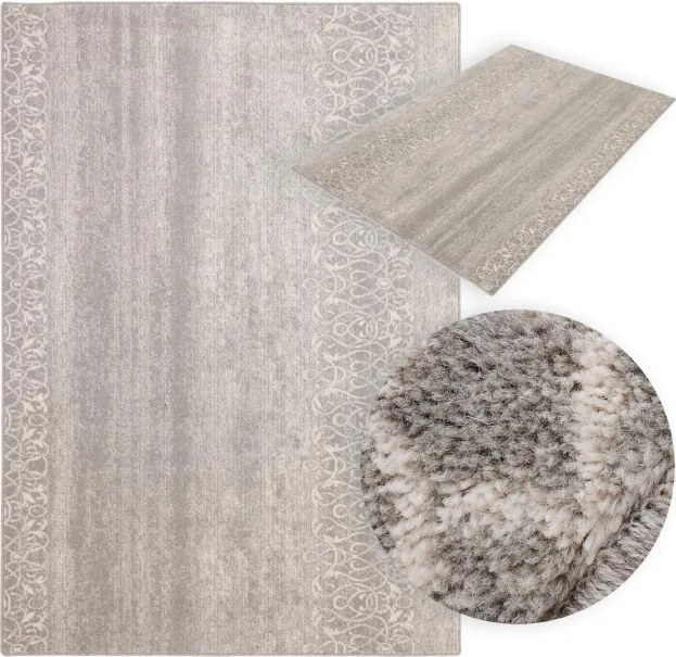 Koberec Agnella Isfahan M Ladan Antracyt