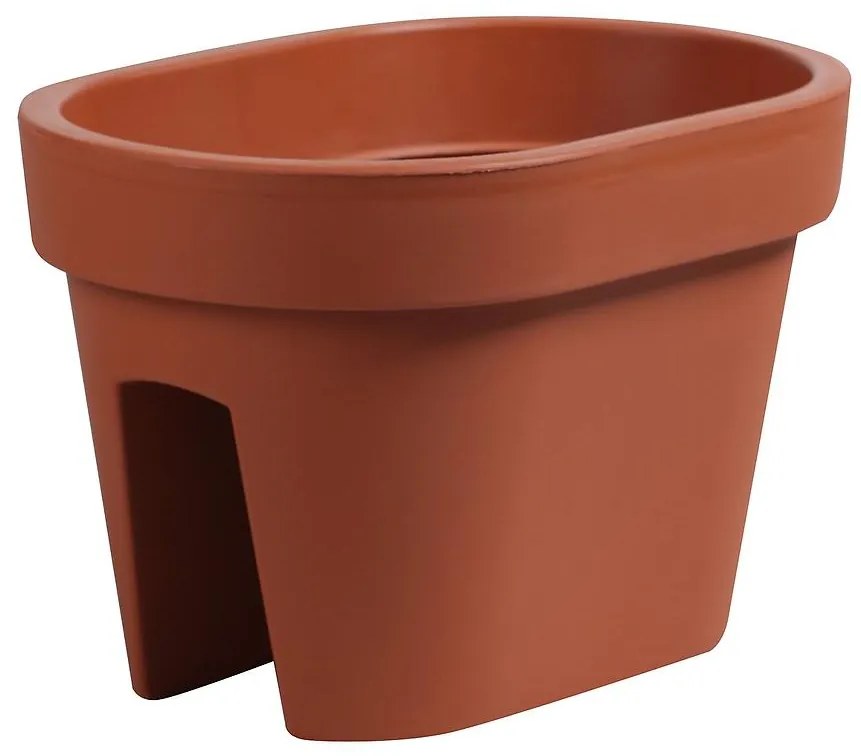 Kvetináč Lofly na zábradlie DLOFR400 R624