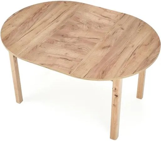 Rozkladací jedálenský stôl 102-142 cm Ralllon (dub craft) (pre 4 6 osôb). Vlastná spoľahlivá doprava až k Vám domov. 1049297
