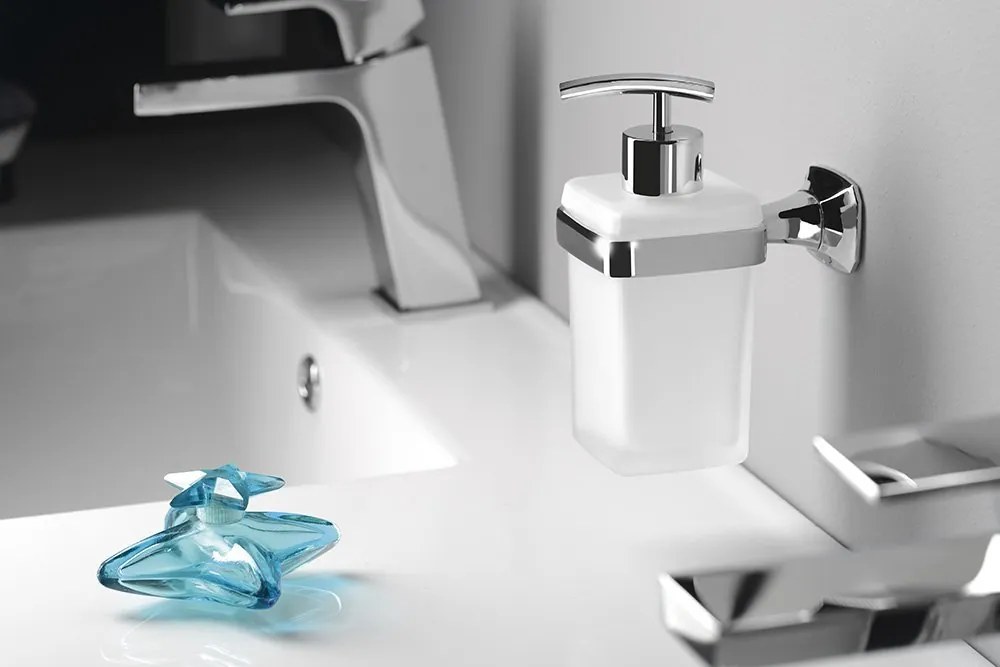 Sapho Sapho, AIDA držiak uterákov dvojitý otočný, chróm, AI021