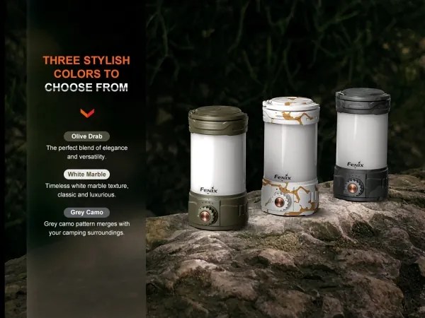 Fenix CL26RPROOLI - LED Stmievateľná prenosná nabíjacia lampa LED/USB IP66 zelená