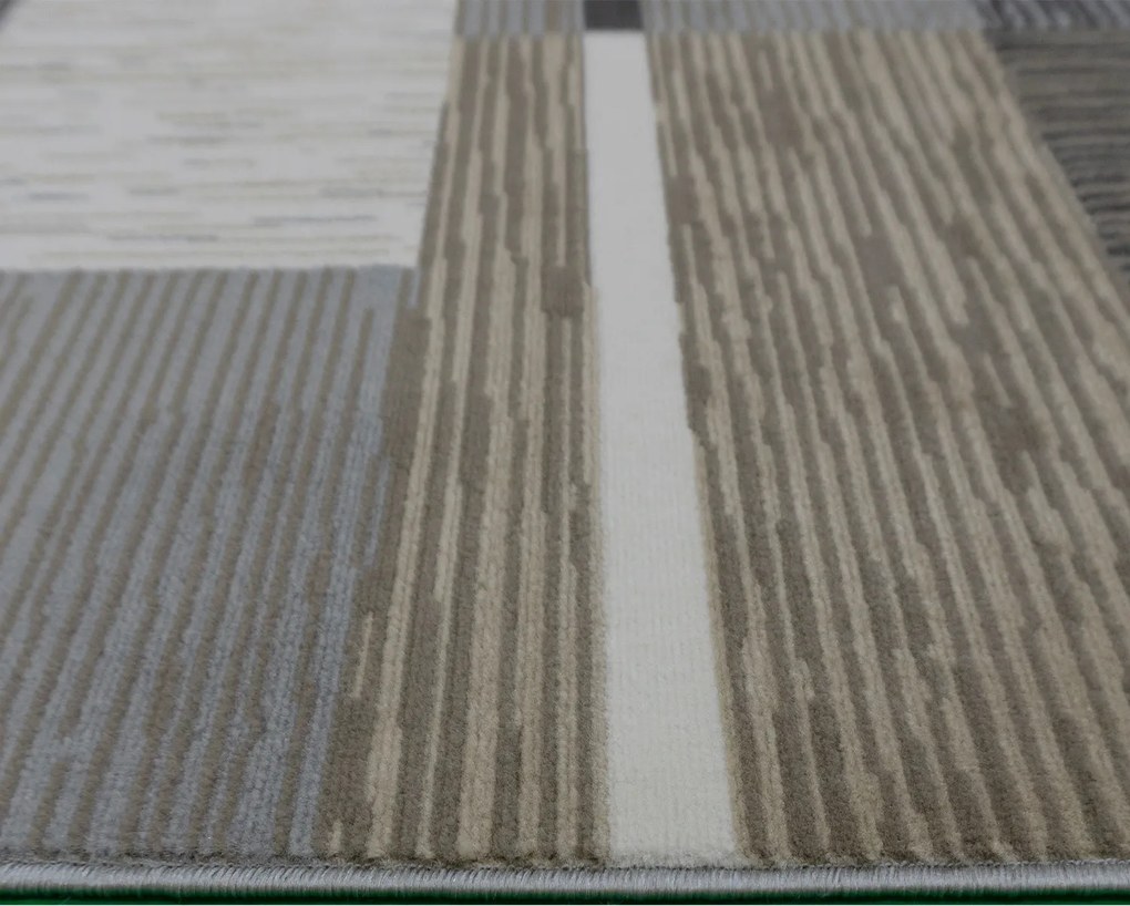 BE Koberec Lotus 9303 BEIGE – béžový sivý hnedý obdĺžnikový Rozmer: 140x190 cm