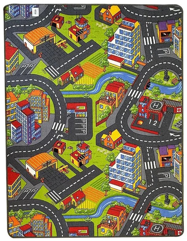 Detský koberec Smart City 97 1,33/1,75