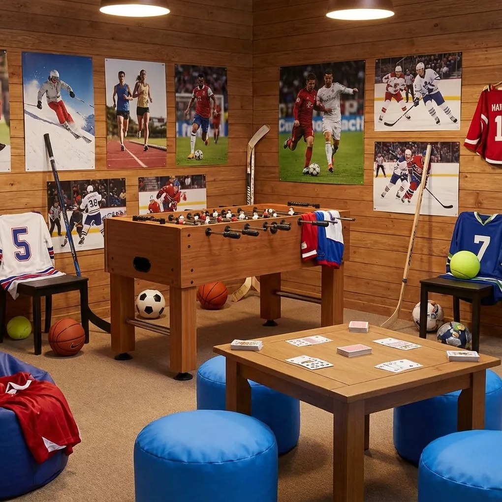 Praktik home Sedací vak RELAX POUF blue - 25 x 45 cm cm