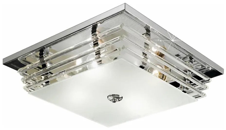 Kolarz 0342.14.5 - Stropné svietidlo ONTARIO 4xE27/60W/230V lesklý chróm