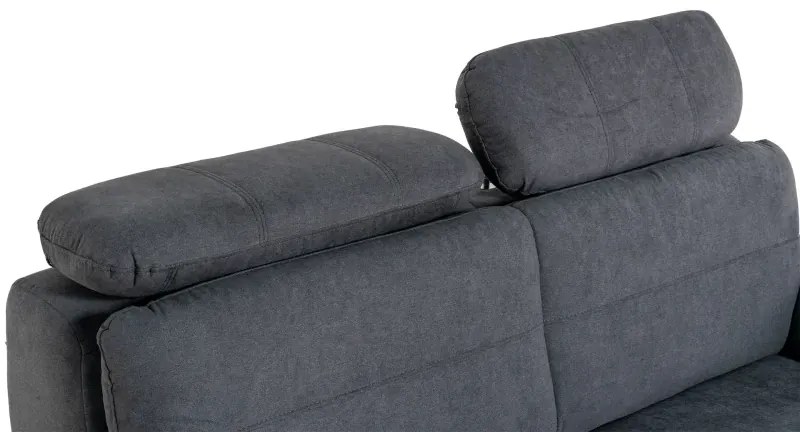 Pohovka Elegant 2,5F rozkladacia, hnedá (soro 28)