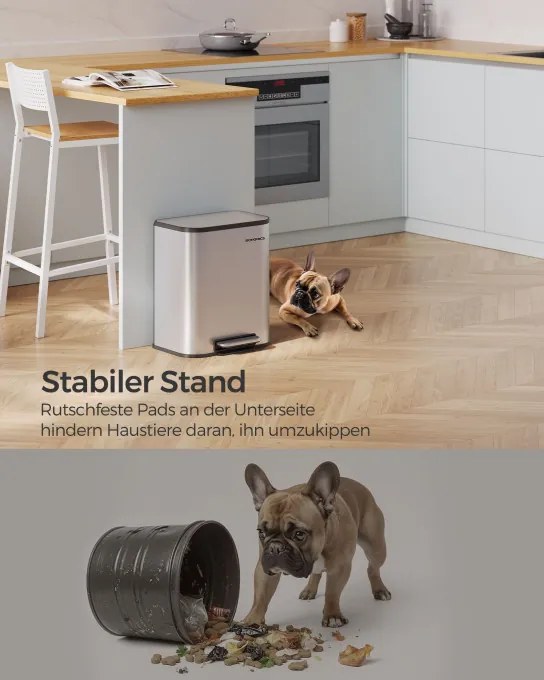 Odpadkový kôš 20L LTB542B02