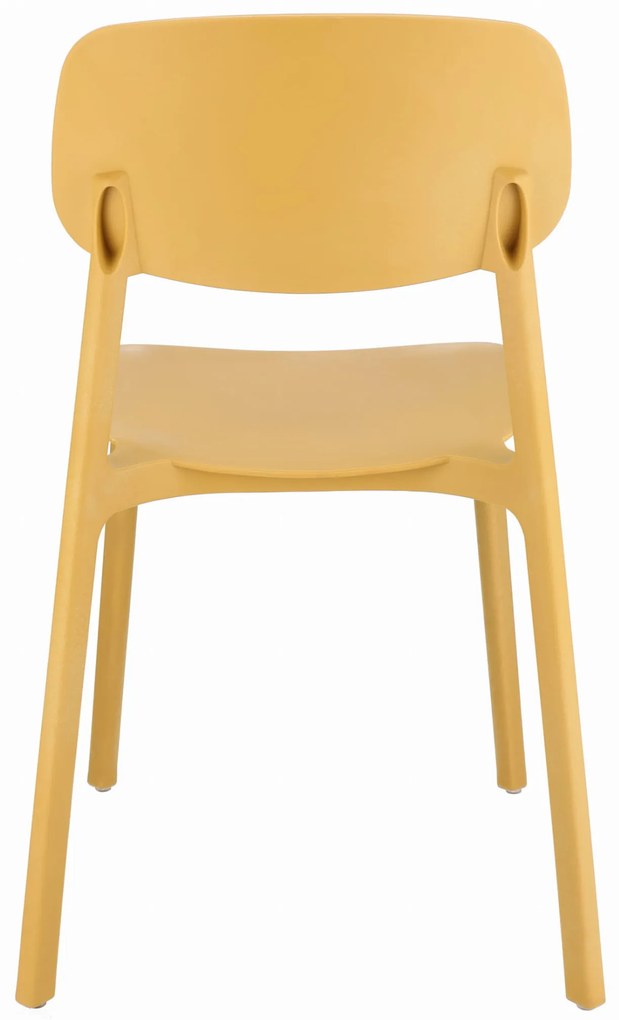 Dekorstudio Plastová stolička LARA horčicová