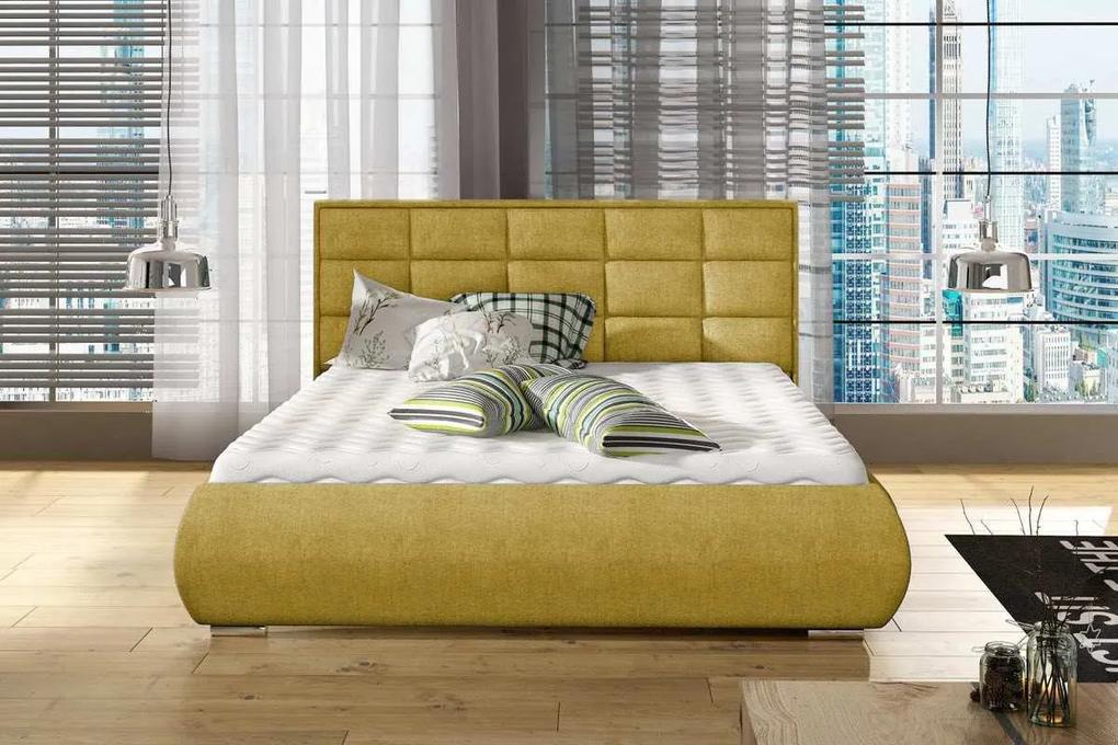 Dizajnová posteľ Carmelo 160 x 200 - 6 farebných prevedení