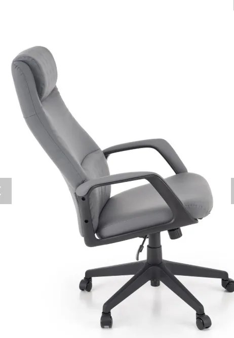 Kancelárska stolička RAZOR ekokoža sivá